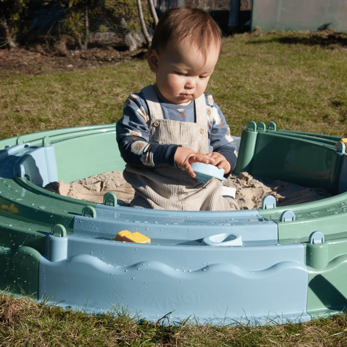 Round Modular Sandpit Ø125 cm with Accessories