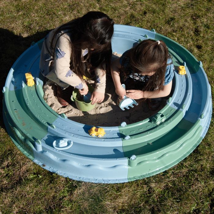 Round Modular Sandpit Ø125 cm with Accessories