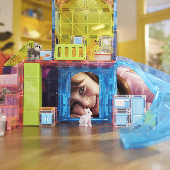 Magna-Tiles | Pet Playhouse, 50 pcs