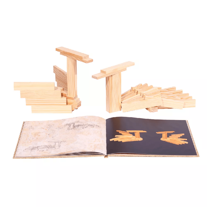 KAPLA Inspiration Book - Beige (Animals for Ages)