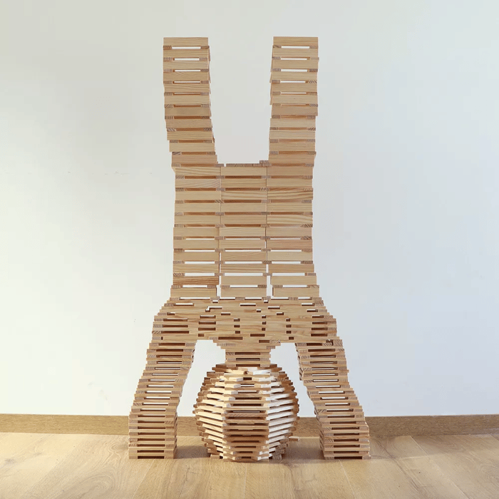 KAPLA Planks, 1000 pcs
