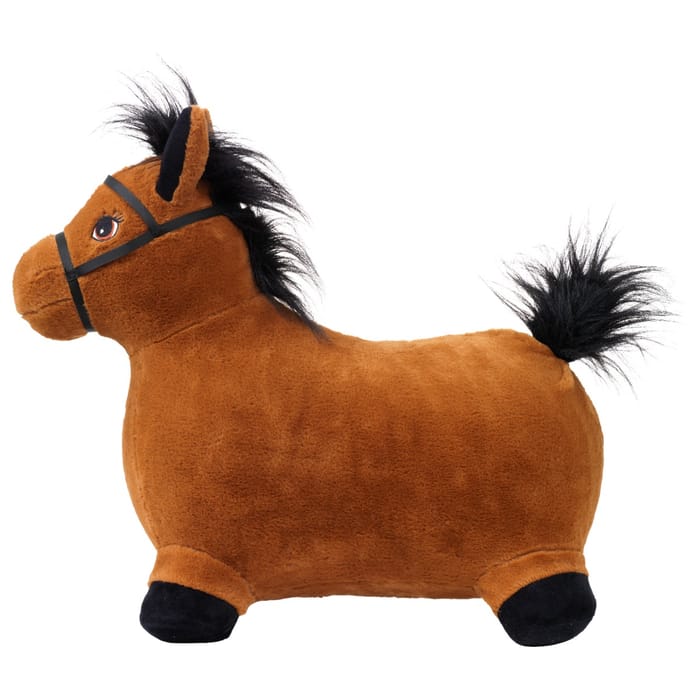 Bouncy Horse (Plush) - Brown