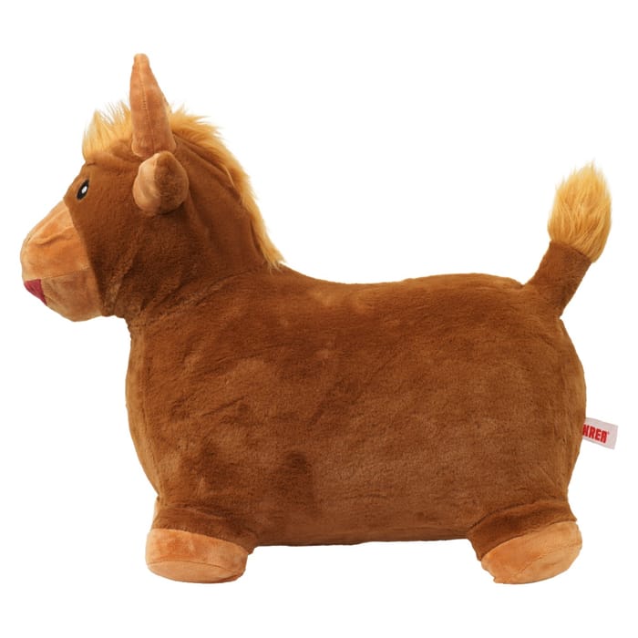 Bouncy Cow (Plush) - Light Brown