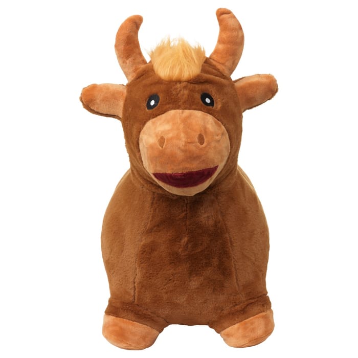 Bouncy Cow (Plush) - Light Brown
