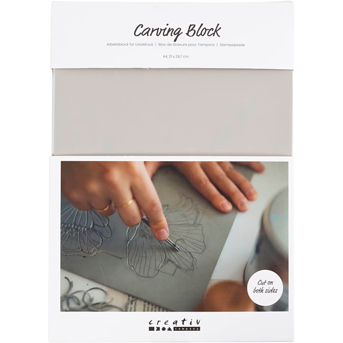 Linoprint Carving Block A4, 1 pc