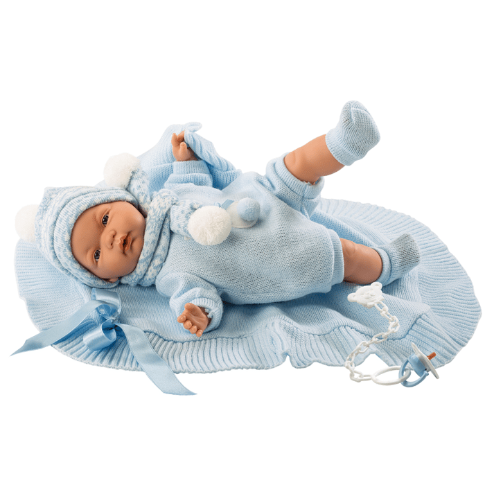 Baby Doll 38 cm - Light Blue Clothes