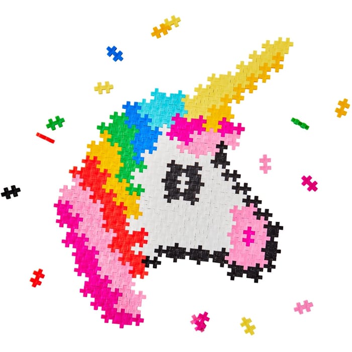 Plus-Plus - Puzzle By Number, Unicorn, 250 pcs