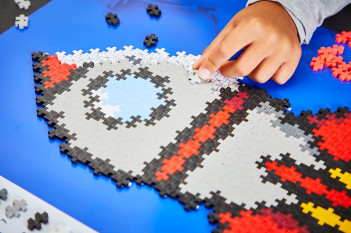 Plus-Plus - Puzzle By Number, Rocket, 500 pcs