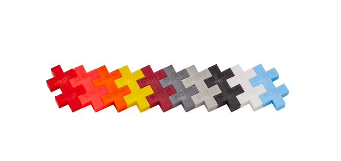 Plus-Plus - Puzzle By Number, Rocket, 500 pcs