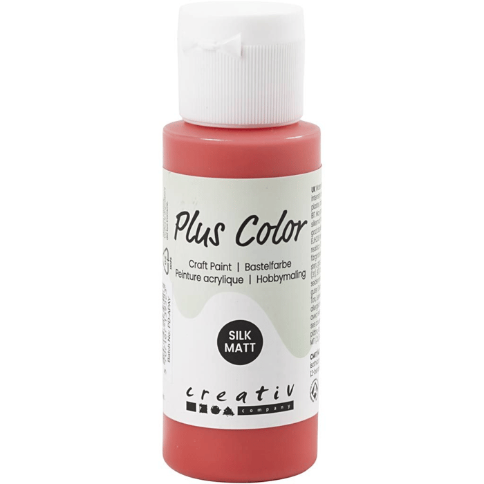 Craft Paint 60 ml - Red, 1 pc