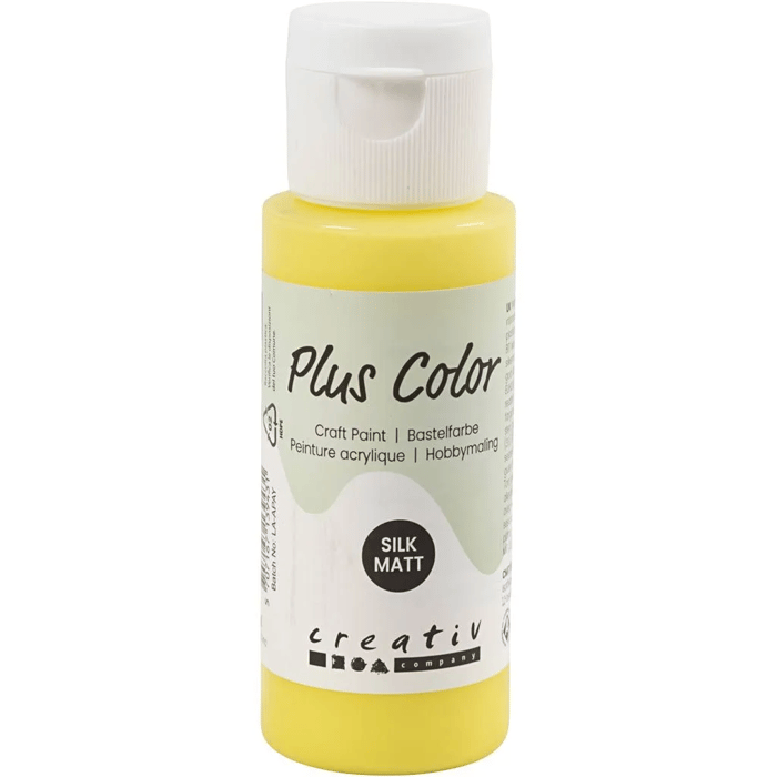 Craft Paint 60 ml - Yellow, 1 pc