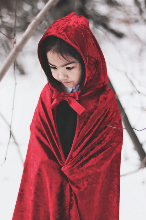 Little Red Riding Hood Cape, Various Sizes