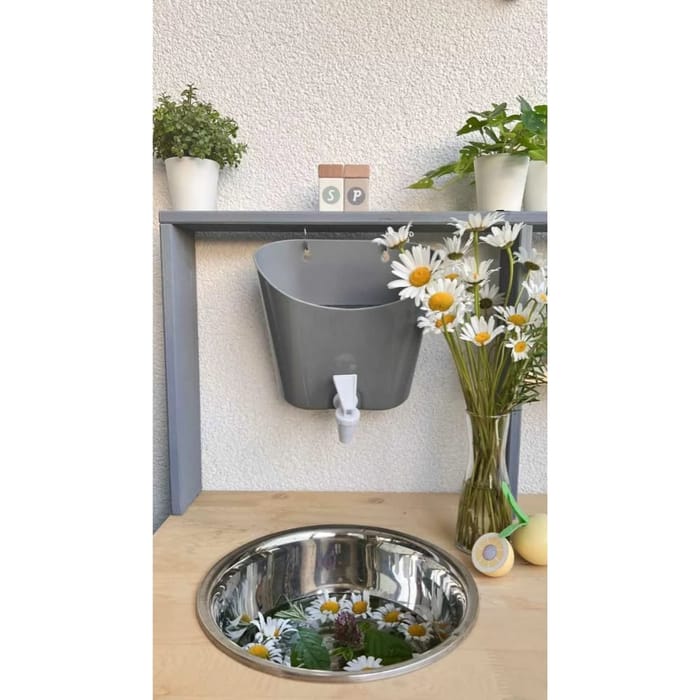 Water Tank for Mud Kitchen - Grey