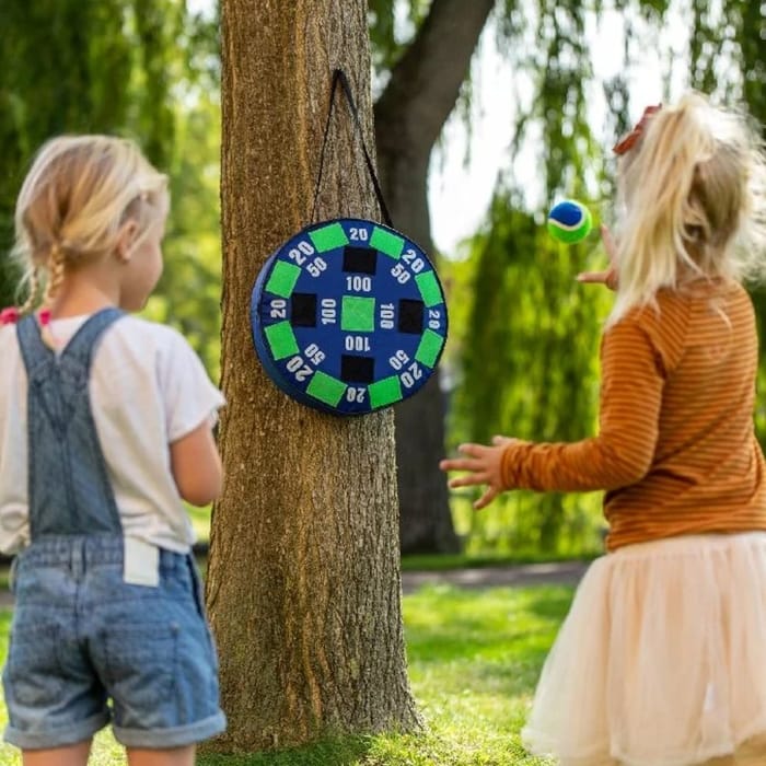 Dart Board with Velcro Balls