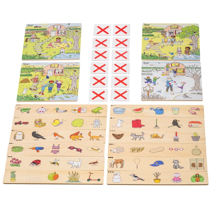Cross Out Observation Game - Focus & Vocabulary