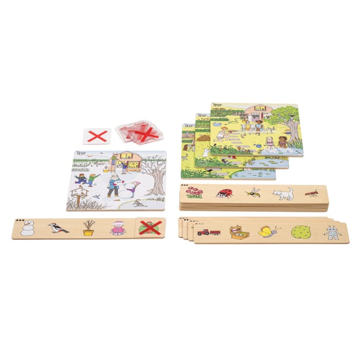 Cross Out Observation Game - Focus & Vocabulary