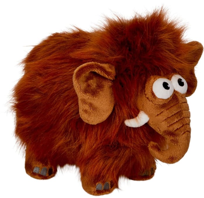 Woolly Mammoth Plush Toy with Sounds, 35 cm