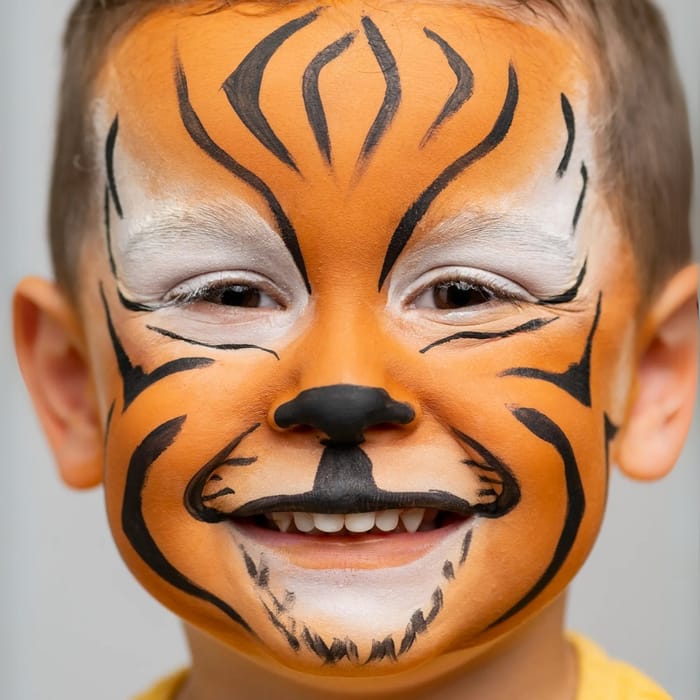 Face Paint with 6 Colours - Wildlife