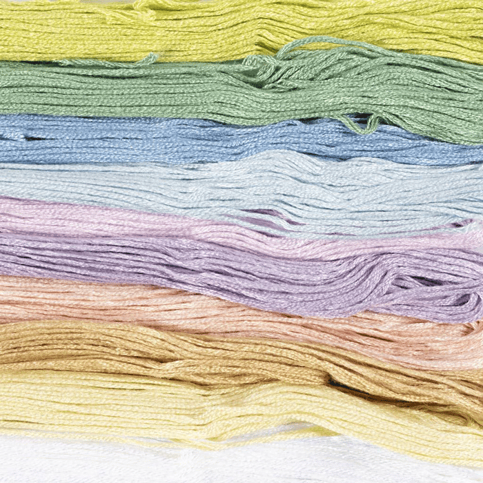 Embroidery Floss - Pastel, 10 x 8 m