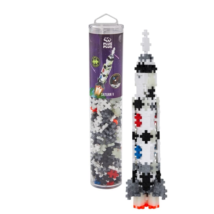 Plus-Plus - Saturn V, Tube with 240 pcs