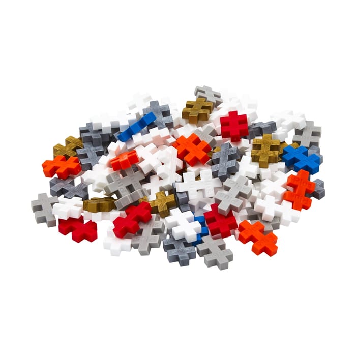Plus-Plus - Astronaut, Tube with 100 pcs