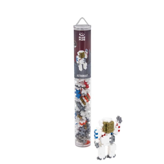Plus-Plus - Astronaut, Tube with 100 pcs