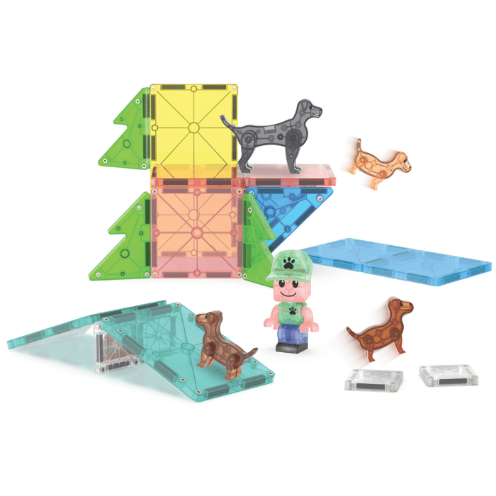 Magna-Tiles | Puppy Park, 27 pcs