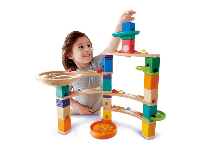 Quadrilla Marble Run - Cliffhanger, 94 pcs