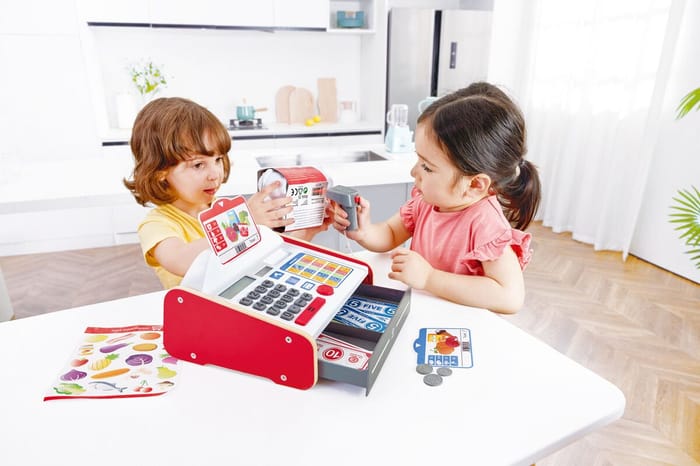 Cash Register with Sounds & Lights, 23 pcs