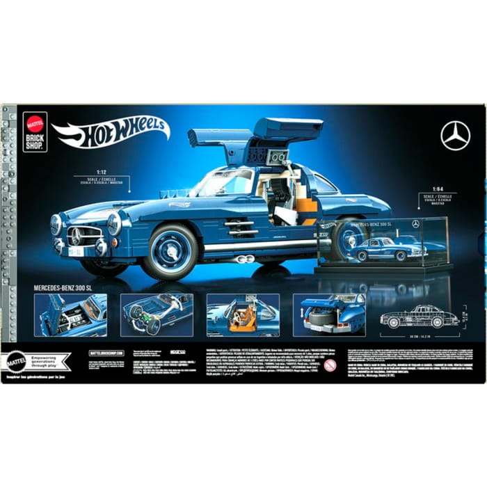 Brick Shop - Mercedes-Benz 300SL, 1600 pcs