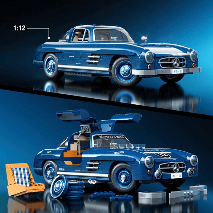Brick Shop - Mercedes-Benz 300SL, 1600 pcs