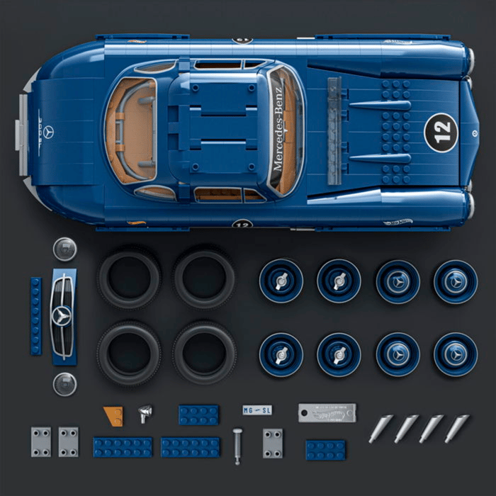 Brick Shop - Mercedes-Benz 300SL, 1600 pcs