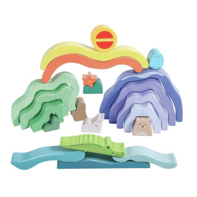 Stacking & Building Blocks - Nature Scene