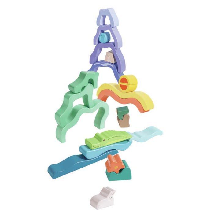 Stacking & Building Blocks - Nature Scene