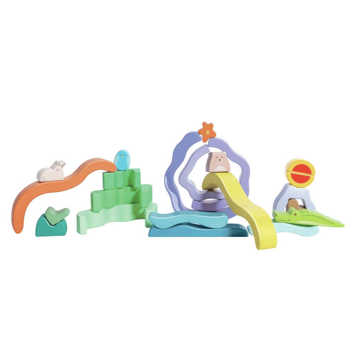 Stacking & Building Blocks - Nature Scene