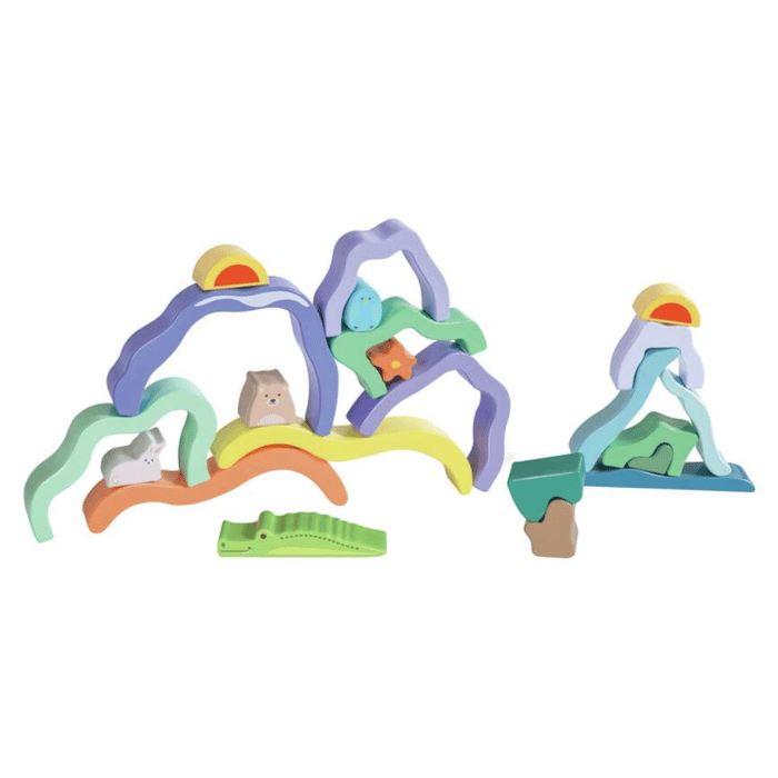 Stacking & Building Blocks - Nature Scene