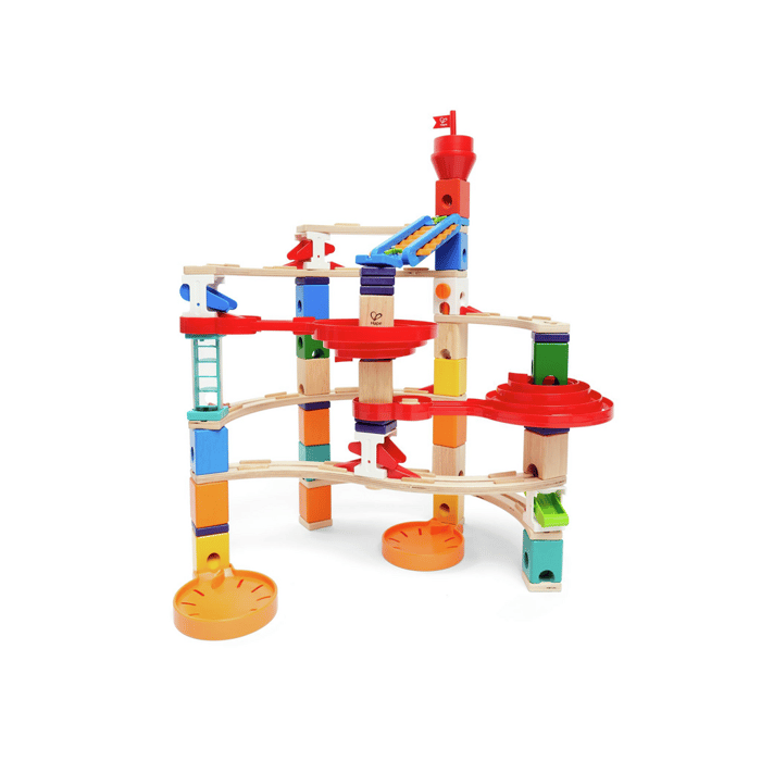 Quadrilla Marble Run - Super Spirals, 129 pcs