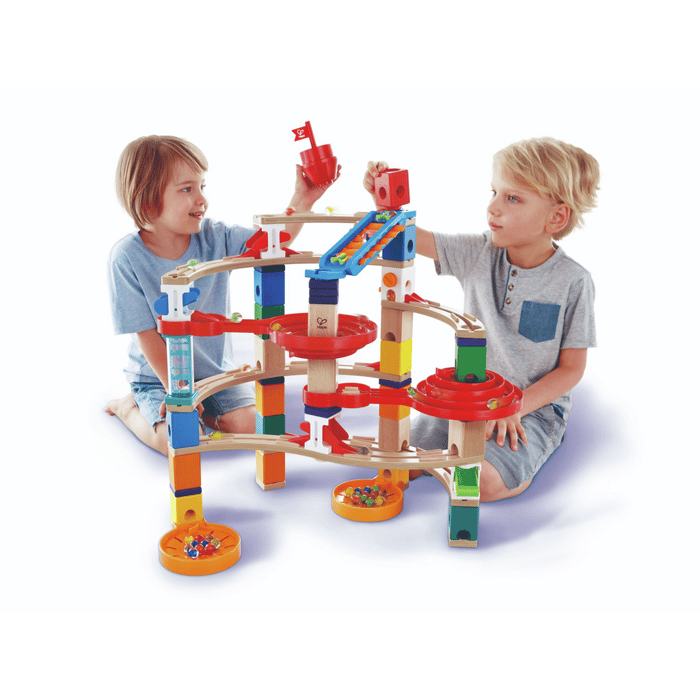 Quadrilla Marble Run - Super Spirals, 129 pcs