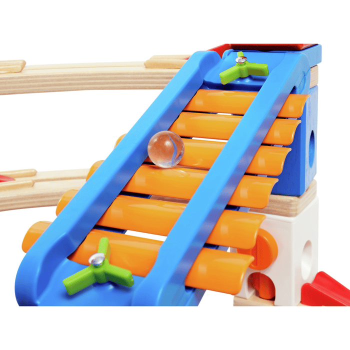 Quadrilla Marble Run - Super Spirals, 129 pcs
