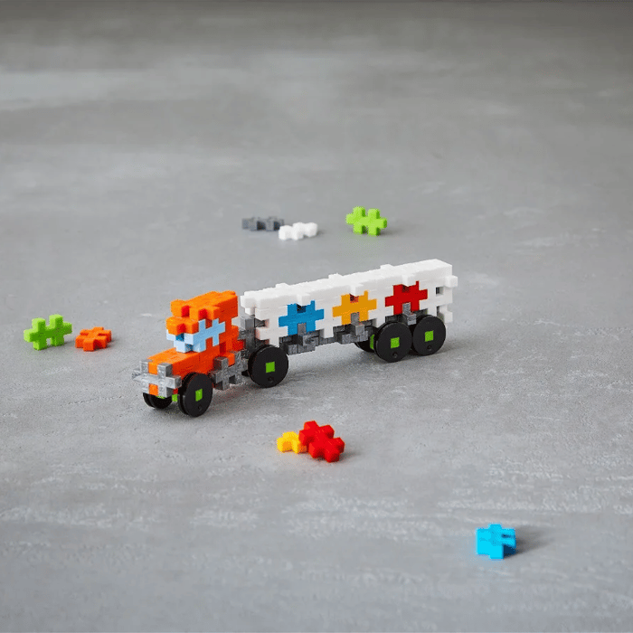 Plus-Plus - Truck, Tube with 100 pcs