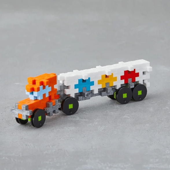Plus-Plus - Truck, Tube with 100 pcs