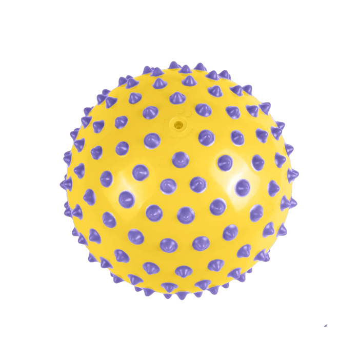 Sensory Ball (Uninflated) Ø18 cm - Yellow/Purple