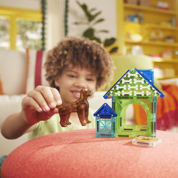Magna-Tiles | Dog House, 13 pcs
