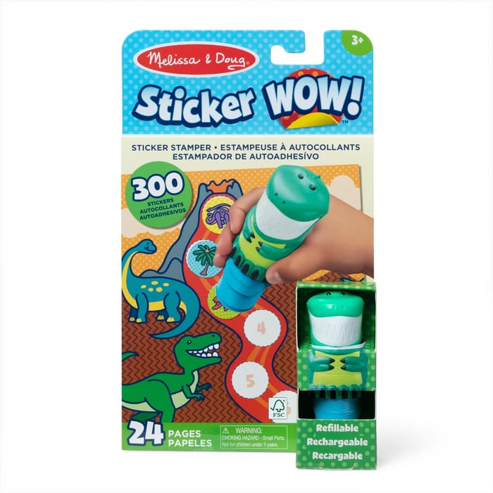 Sticker WOW! Activity set - Dinosaur