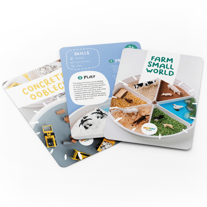 PlayTRAY Sensory Play Activity Cards