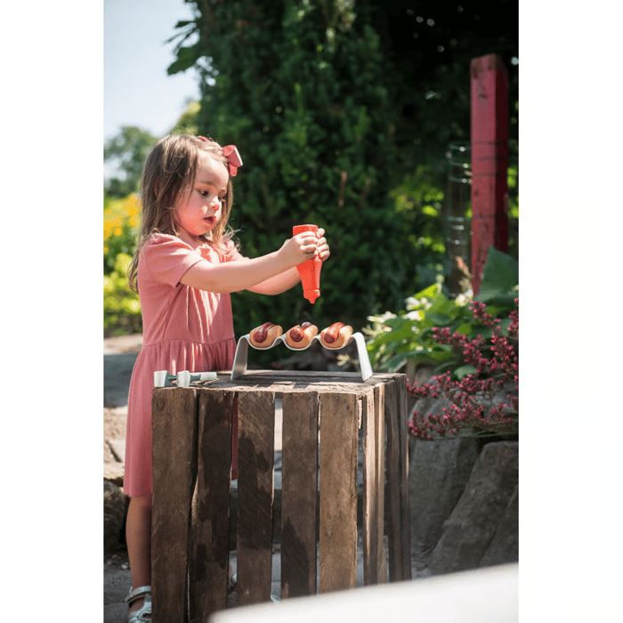 Green Garden Hotdog Set with 9 pcs