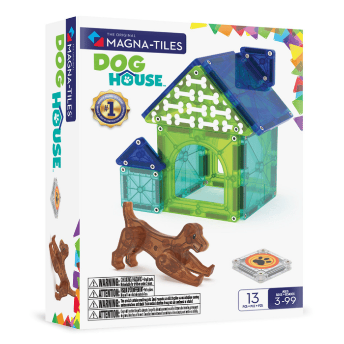 Magna-Tiles | Dog House, 13 pcs