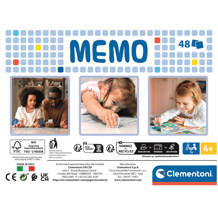 Memory Matching Game - Farm Animals