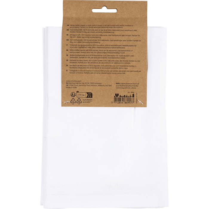 DIY Decoration - Cloth Napkins 42 x 42 cm, 4 pcs