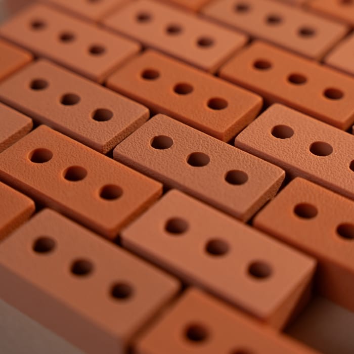 Mini Bricks for Sensory Play, 25 pcs